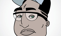 Hipster Yo Illustration